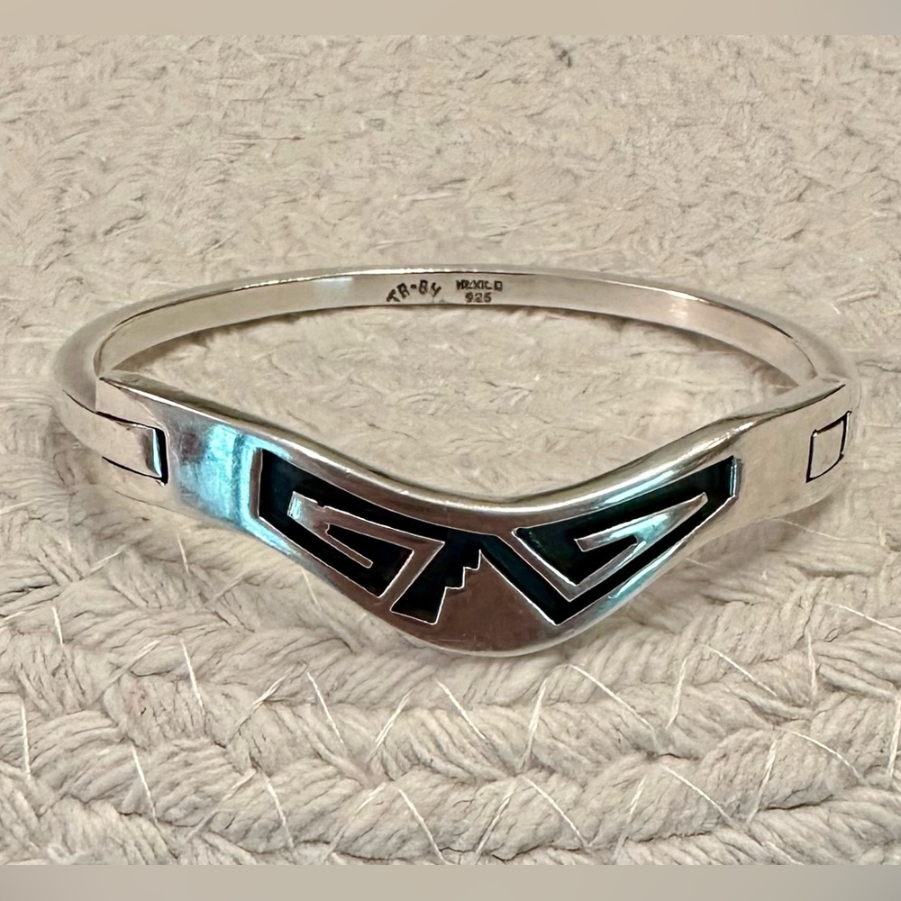 Sterling Silver Southwestern Style Bracelet
